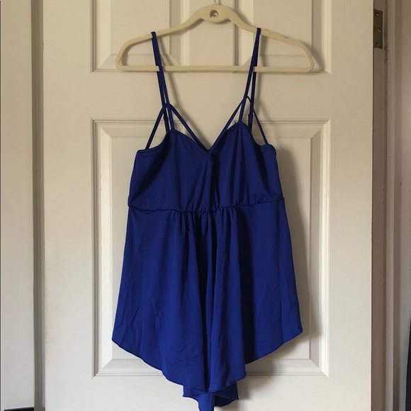 SHEIN Tops - SHEIN Curve Royal Blue Cami